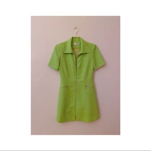 HiFi Green Mini Dress